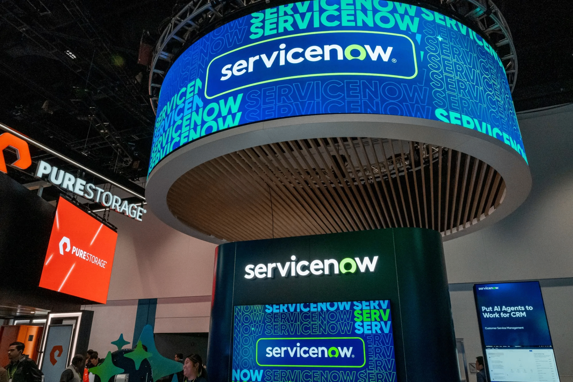 ServiceNow World Forum — the main stand