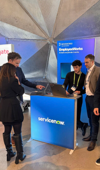 AI Summit Brussels — Moveworks × ServiceNow on-stand
