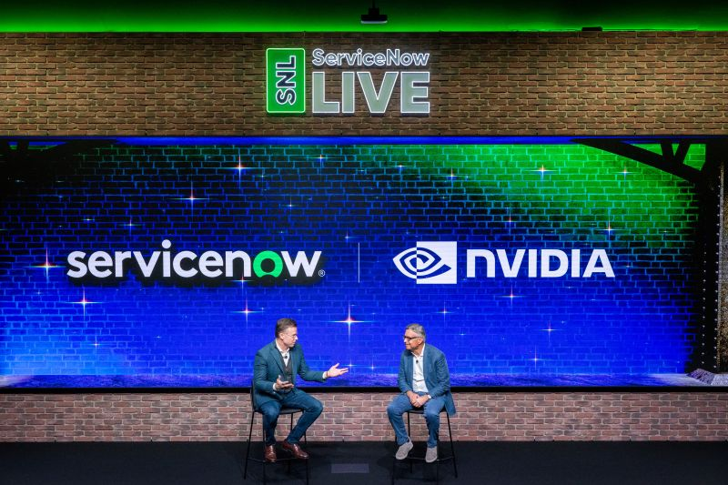 ServiceNow LIVE — on-stage with NVIDIA on the future of AI on the platform